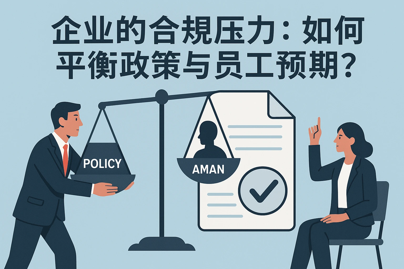 2. 企业的合规压力：如何平衡政策与员工预期？
