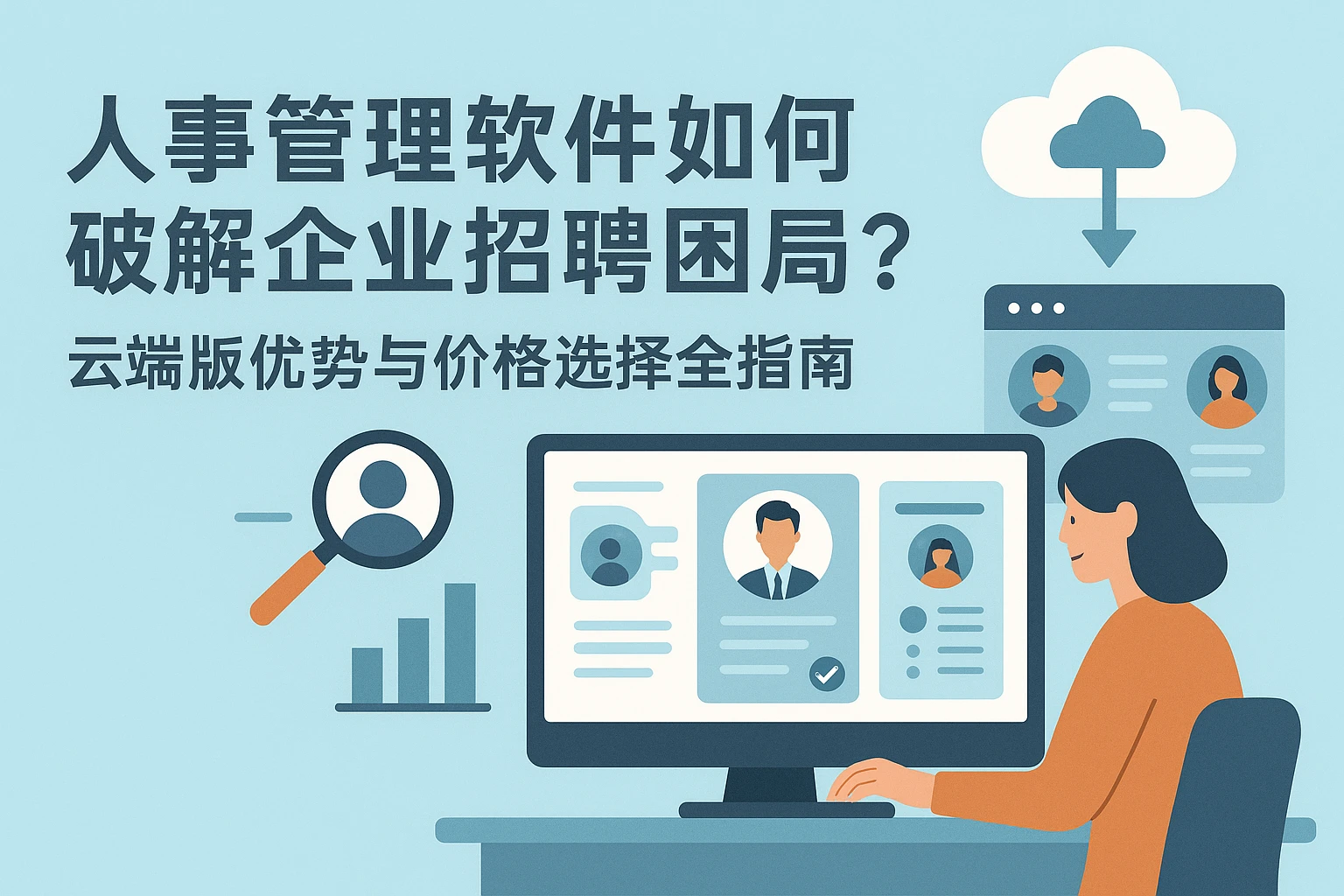 人事管理软件如何破解企业招聘困局？云端版优势与价格选择全指南
