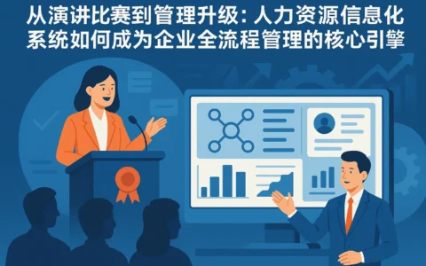 从演讲比赛到管理升级：人力资源信息化系统如何成为企业全流程管理的核心引擎