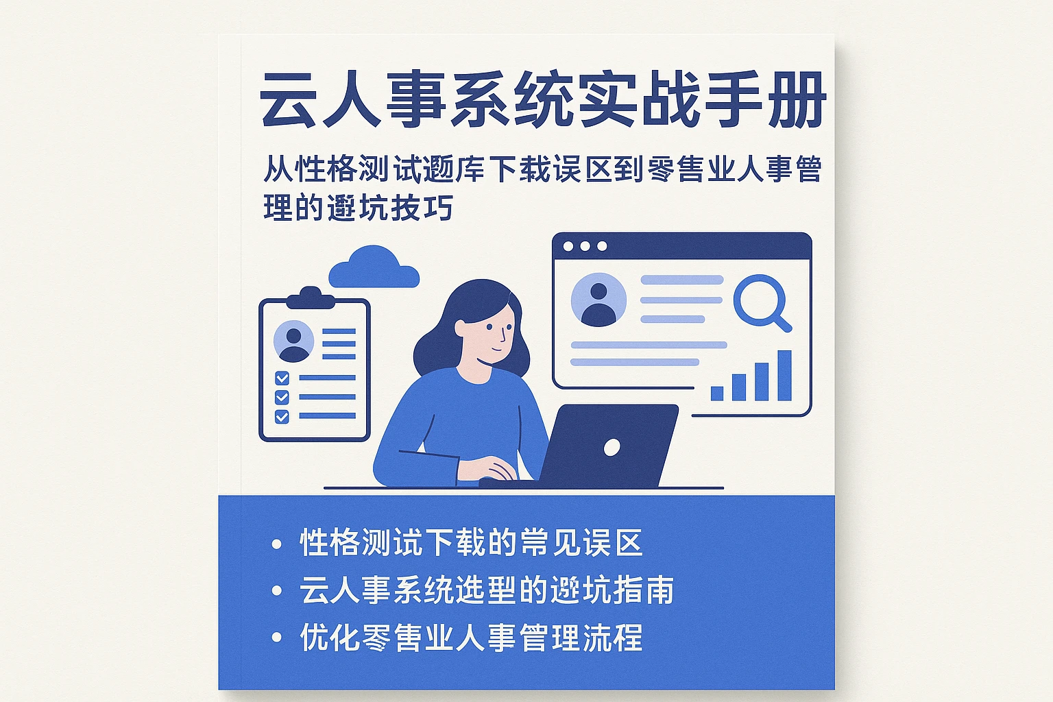 云人事系统实战手册：从性格测试题库下载误区到零售业人事管理的避坑技巧