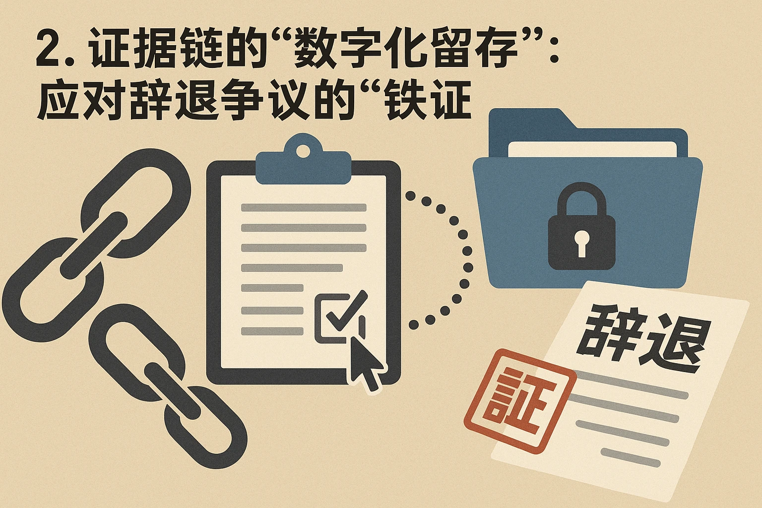 2. 证据链的“数字化留存”：应对辞退争议的“铁证”