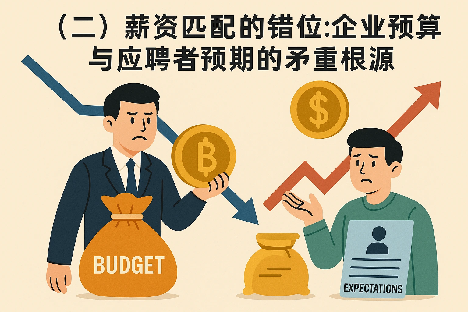 （二）薪资匹配的错位：企业预算与应聘者预期的矛盾根源