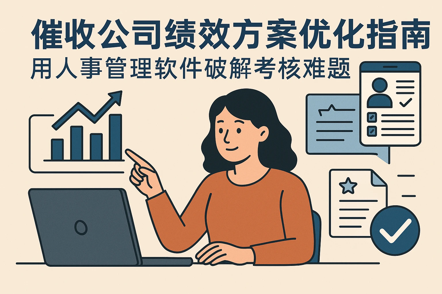 催收公司绩效方案优化指南：用人事管理软件破解考核难题