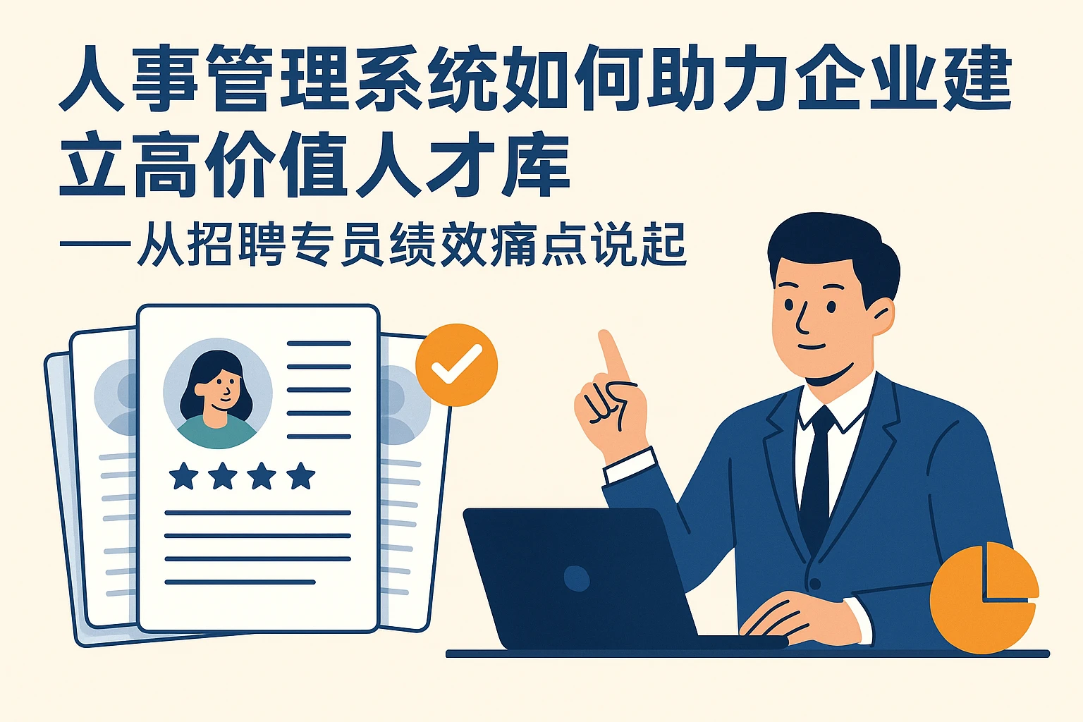 人事管理系统如何助力企业建立高价值人才库——从招聘专员绩效痛点说起