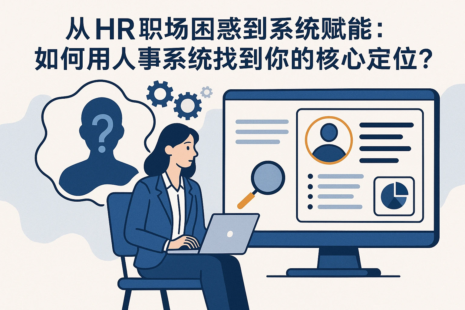 从HR职场困惑到系统赋能：如何用人事系统找到你的核心定位？