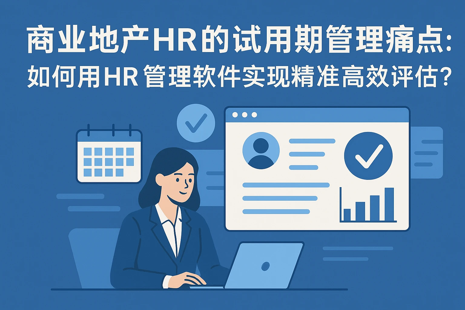商业地产HR的试用期管理痛点：如何用HR管理软件实现精准高效评估？