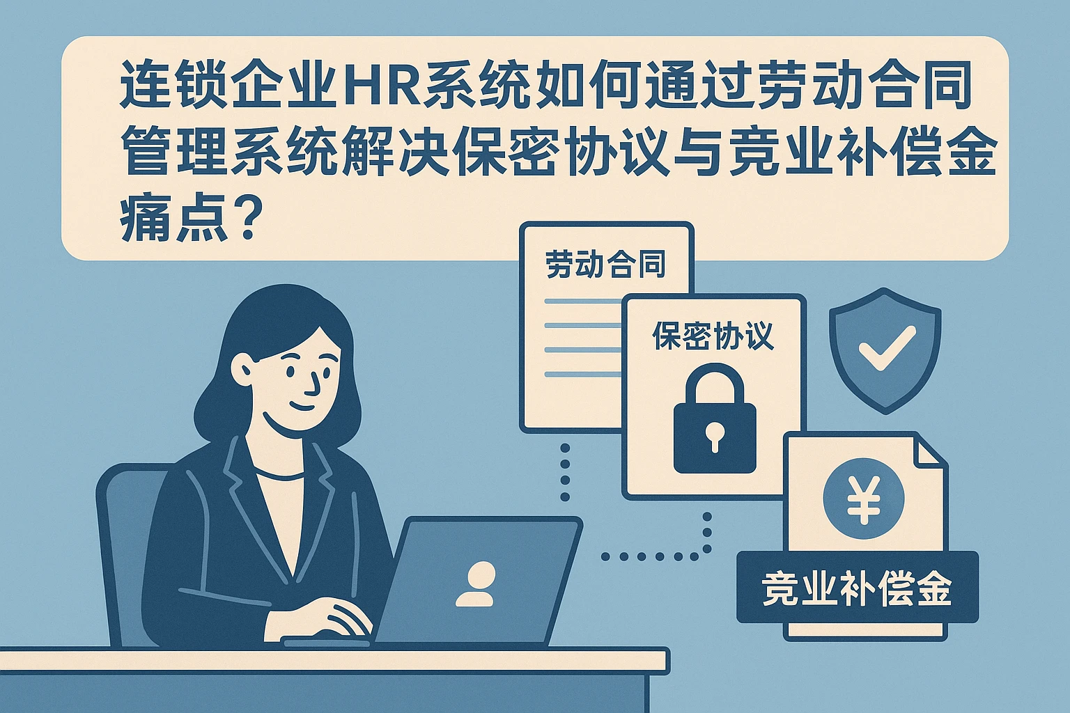 连锁企业HR系统如何通过劳动合同管理系统解决保密协议与竞业补偿金痛点？