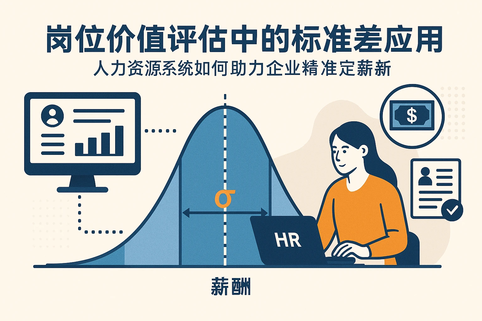岗位价值评估中的标准差应用：人力资源系统如何助力企业精准定薪