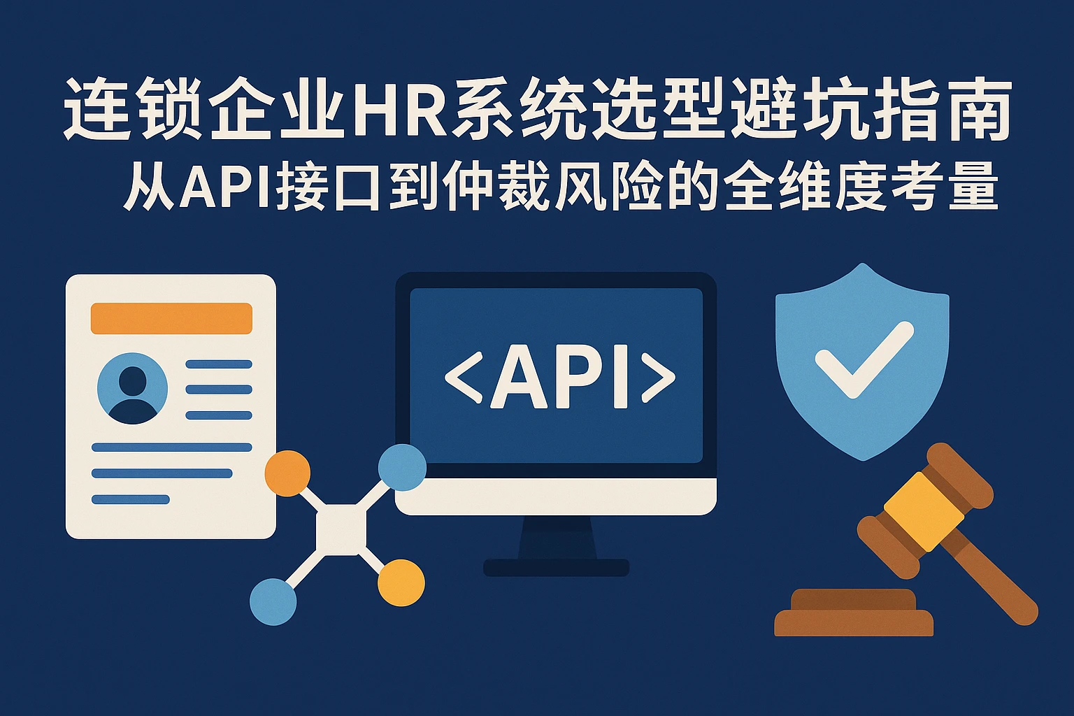 连锁企业HR系统选型避坑指南：从API接口到仲裁风险的全维度考量