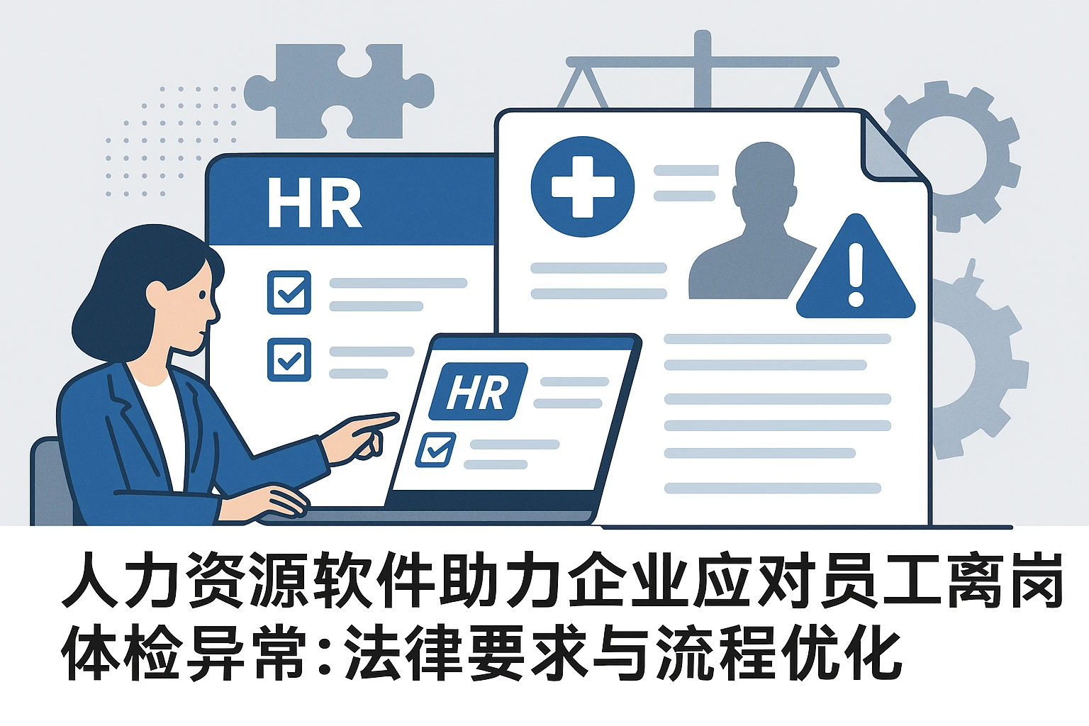 人力资源软件助力企业应对员工离岗体检异常：法律要求与流程优化