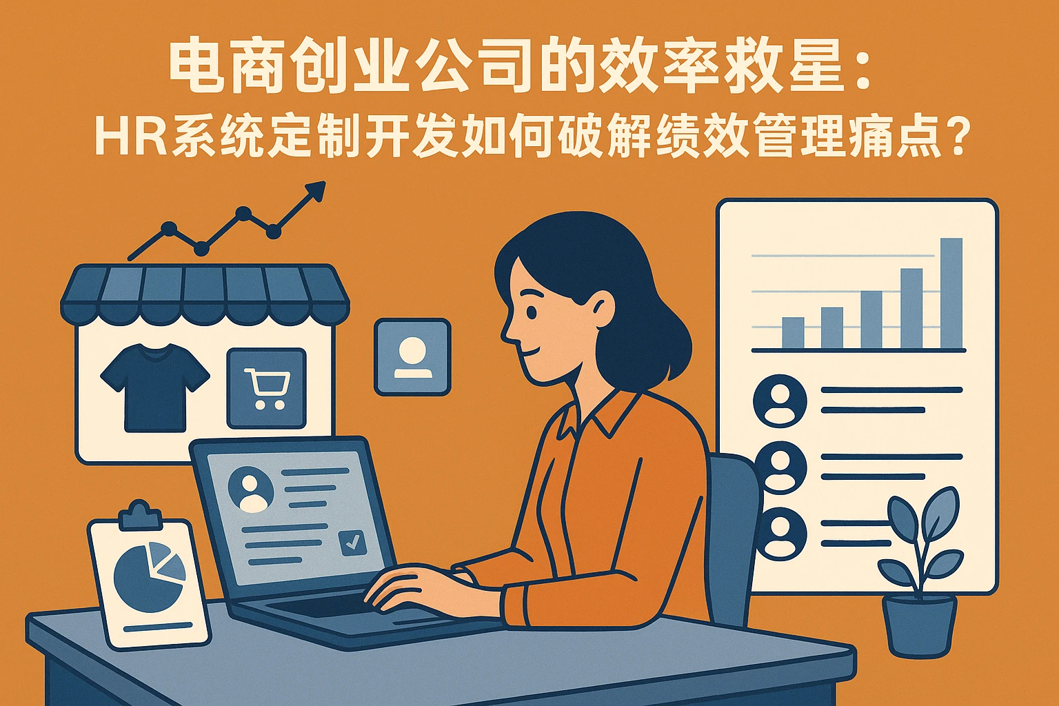 电商创业公司的效率救星：HR系统定制开发如何破解绩效管理痛点？