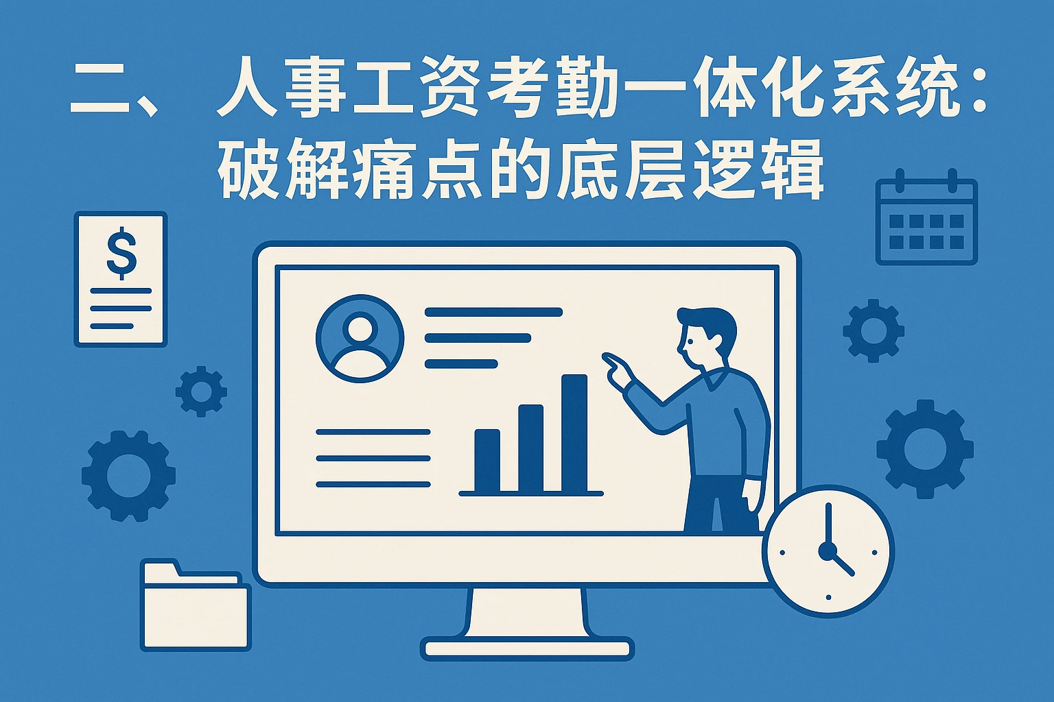 二、人事工资考勤一体化系统：破解痛点的底层逻辑
