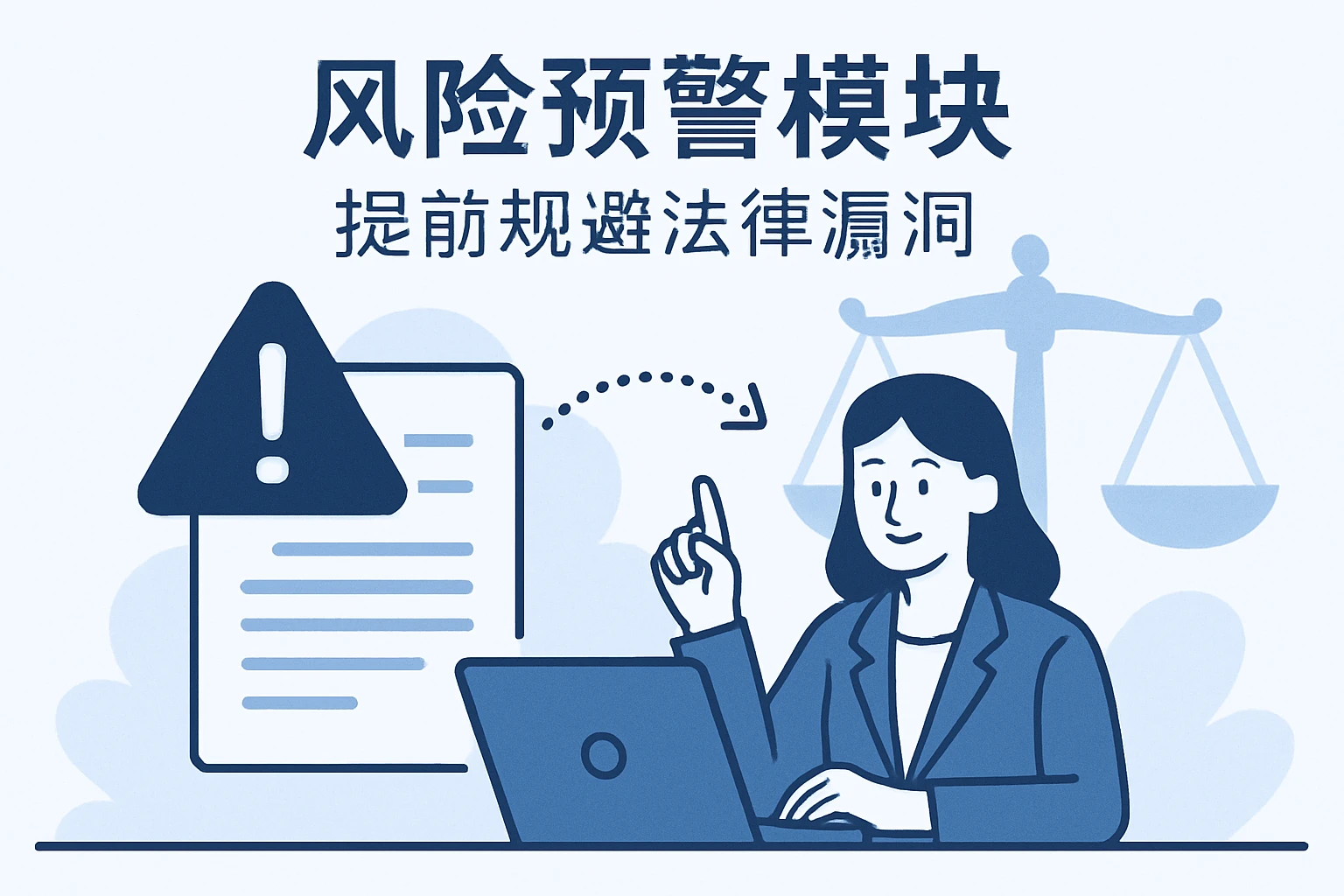 2. 风险预警模块：提前规避法律漏洞