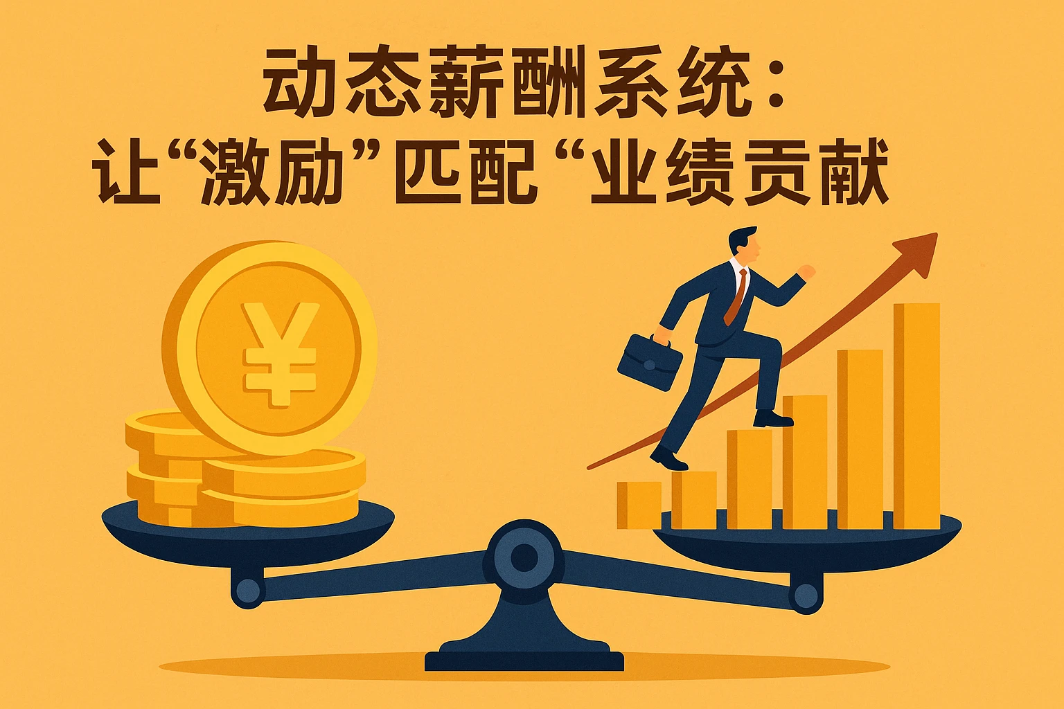 2. 动态薪酬系统：让“激励”匹配“业绩贡献”
