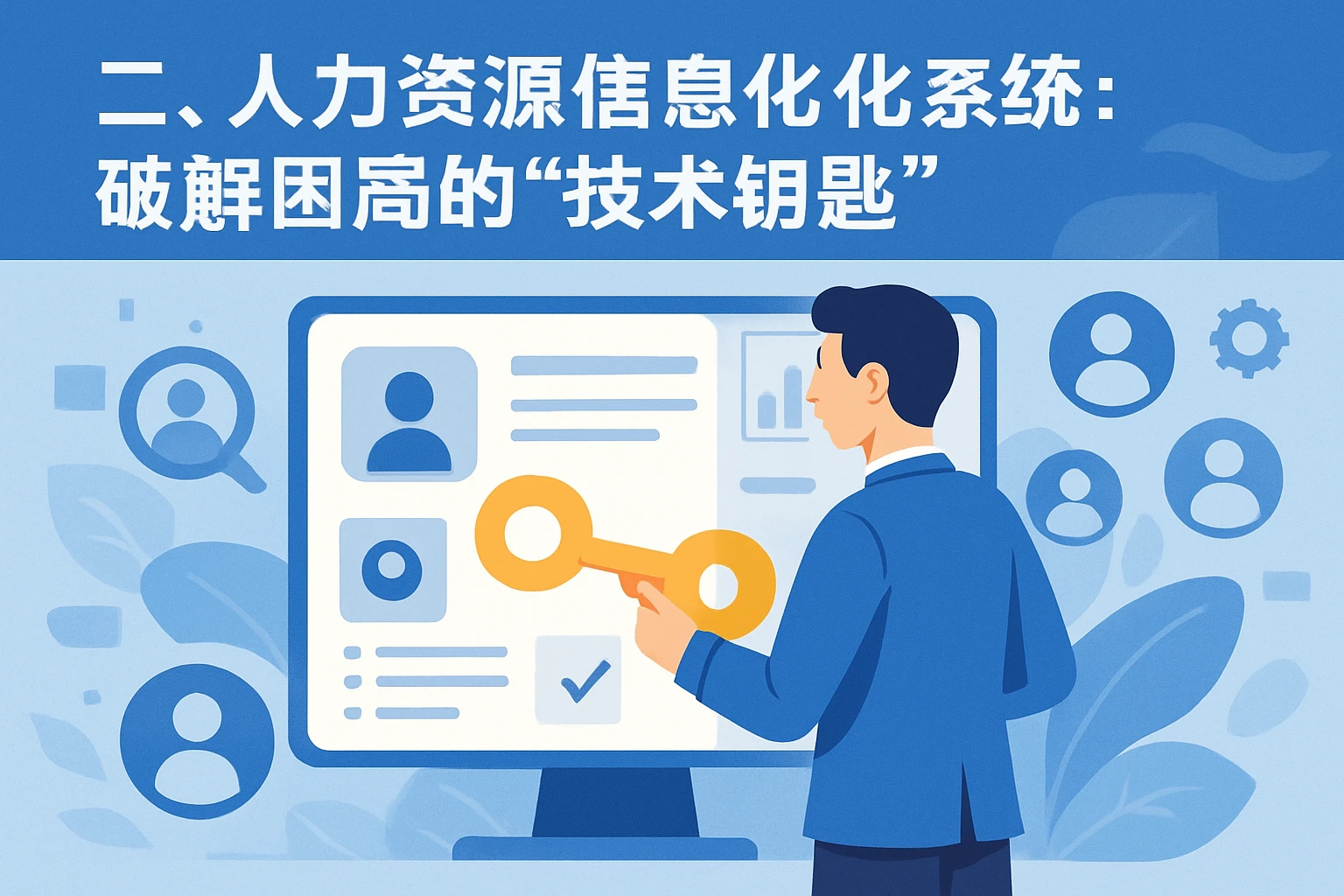 二、人力资源信息化系统：破解困局的“技术钥匙”