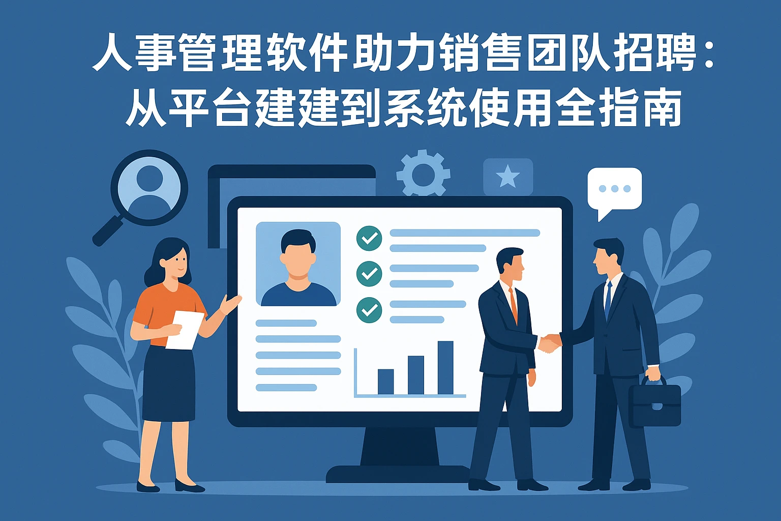 人事管理软件助力销售团队招聘：从平台搭建到系统使用全指南