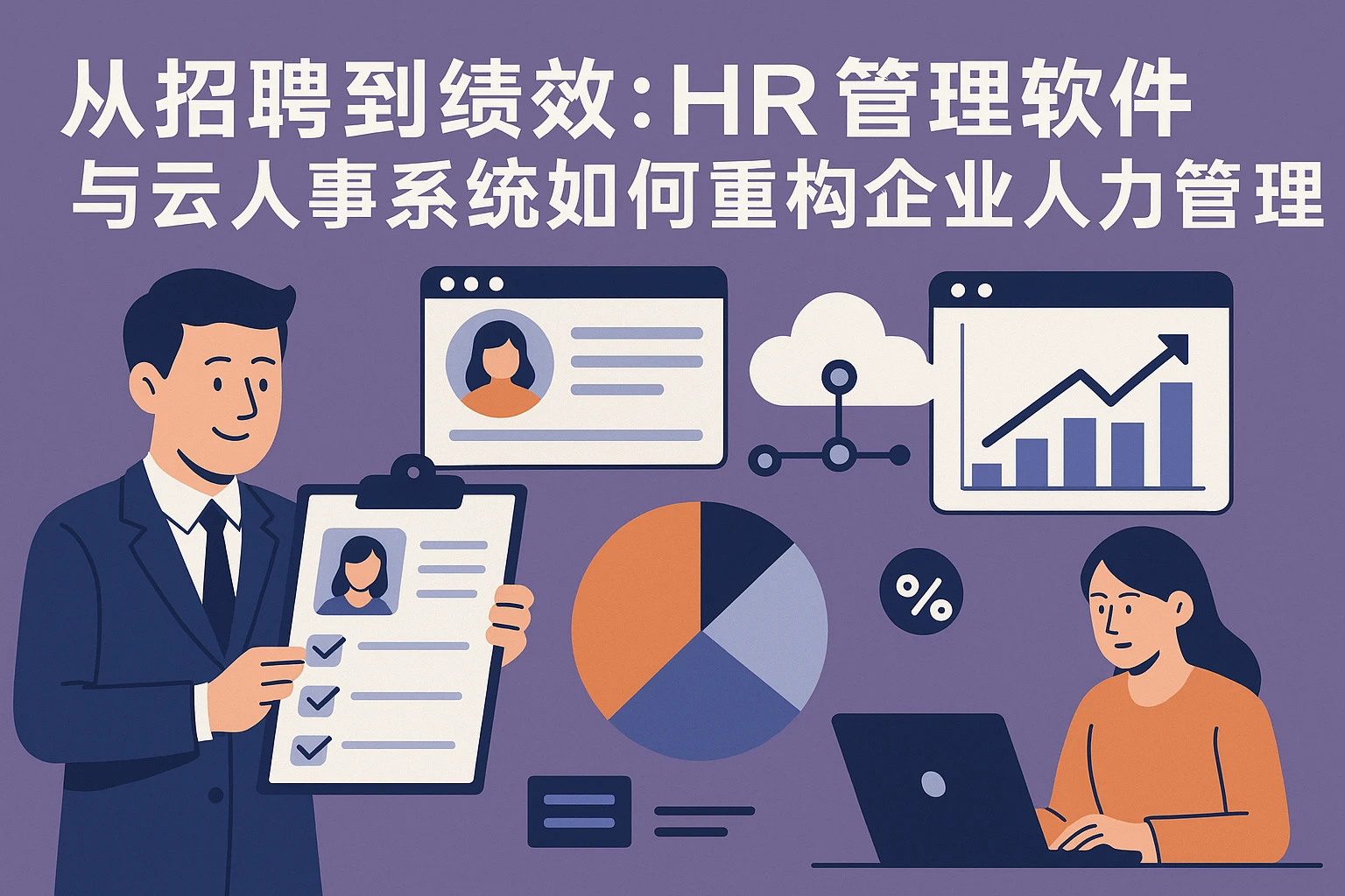 从招聘到绩效：HR管理软件与云人事系统如何重构企业人力管理