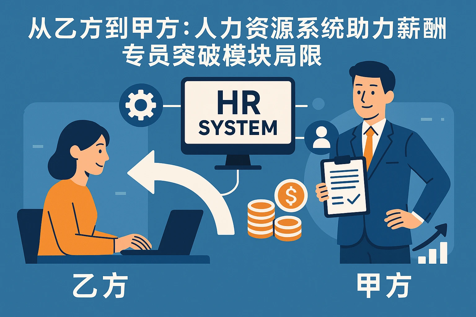 从乙方到甲方：人力资源系统助力薪酬专员突破模块局限