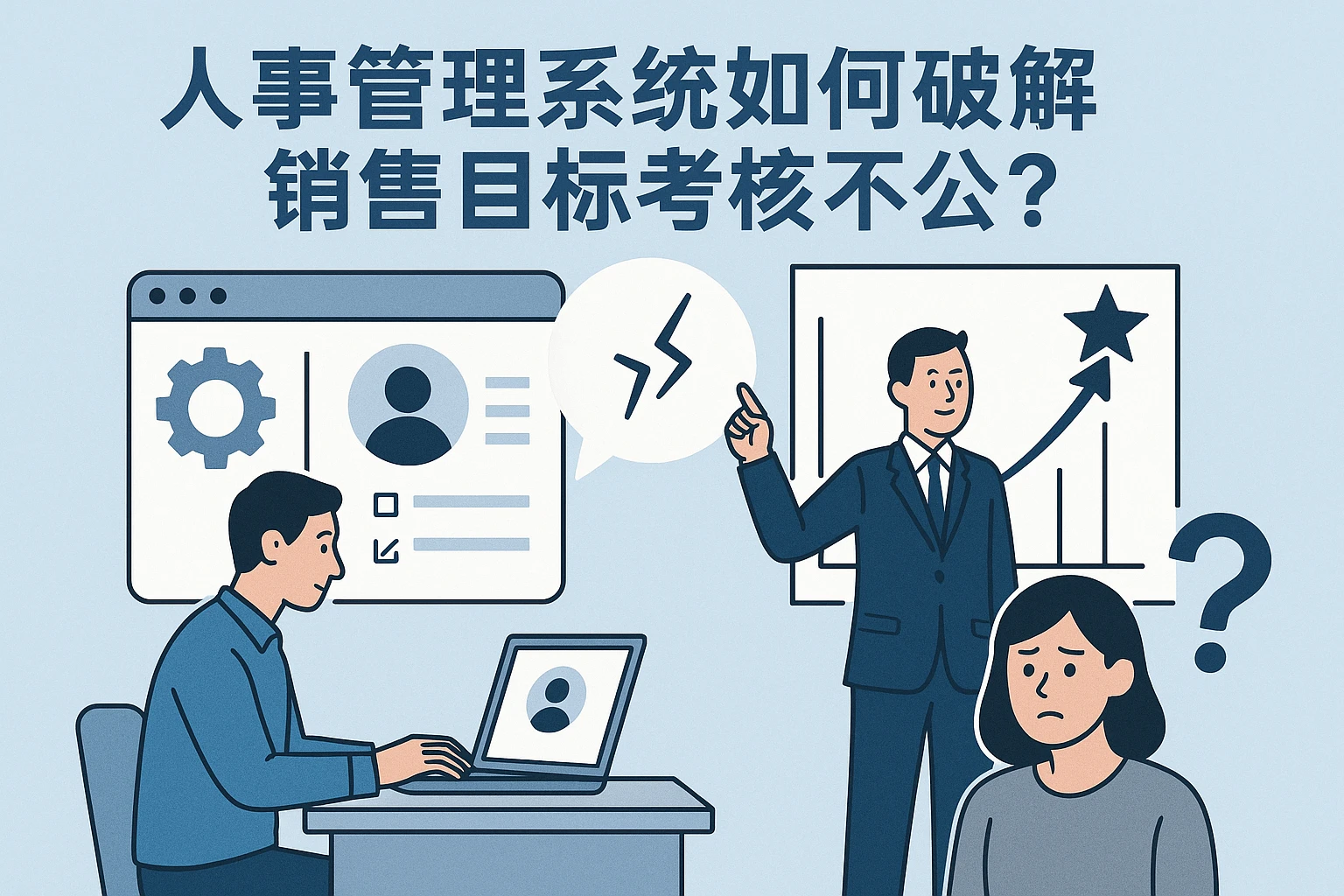 人事管理系统如何破解销售目标考核不公？