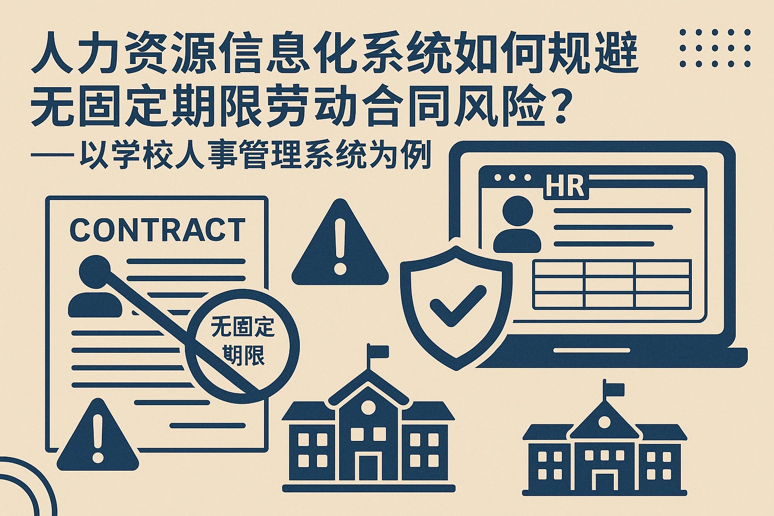 人力资源信息化系统如何规避无固定期限劳动合同风险？——以学校人事管理系统为例