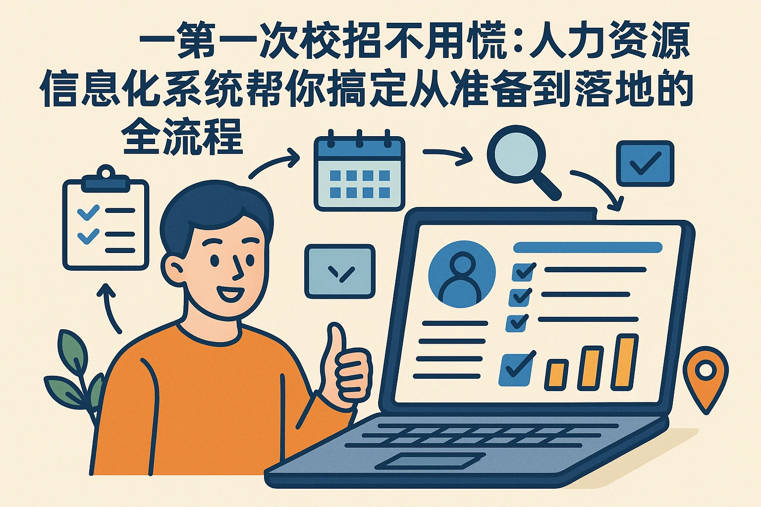第一次校招不用慌：人力资源信息化系统帮你搞定从准备到落地的全流程