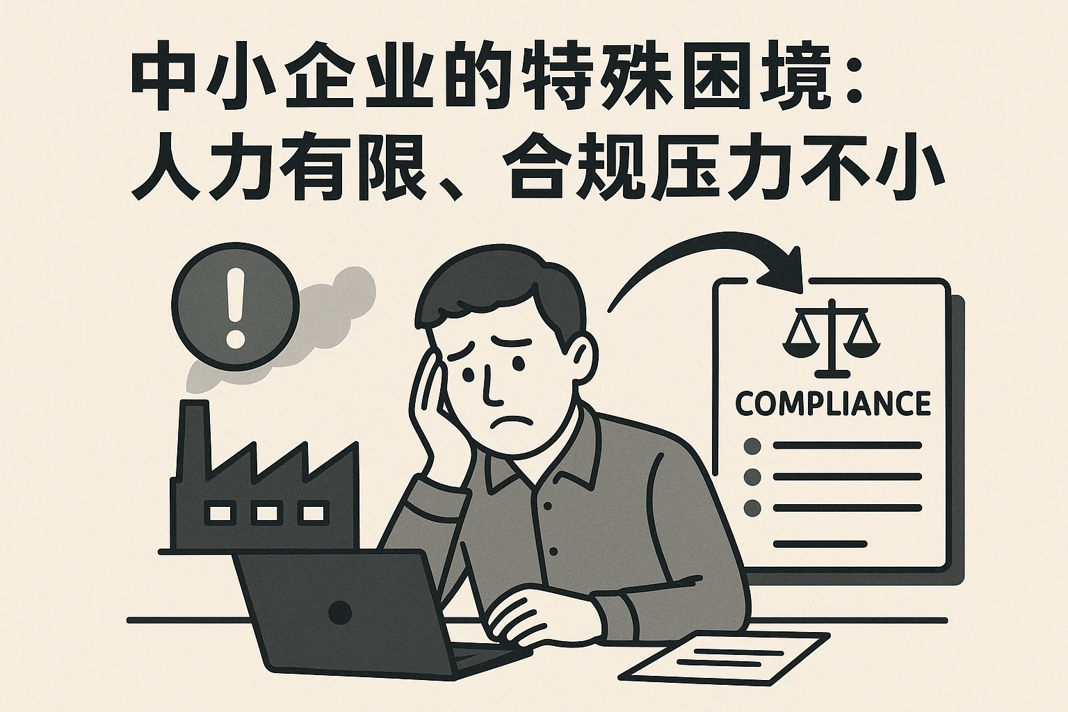 2. 中小企业的特殊困境：人力有限，合规压力不小