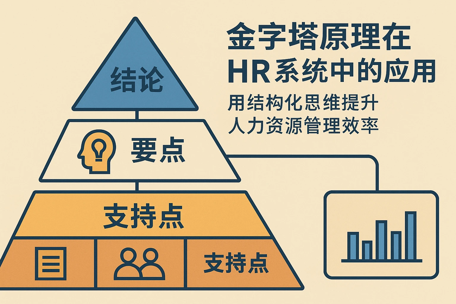 金字塔原理在HR系统中的应用：用结构化思维提升人力资源管理效率