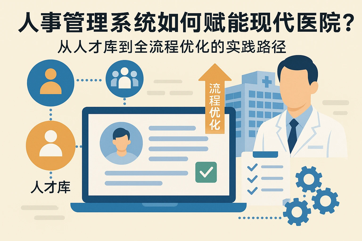 人事管理系统如何赋能现代医院？从人才库到全流程优化的实践路径