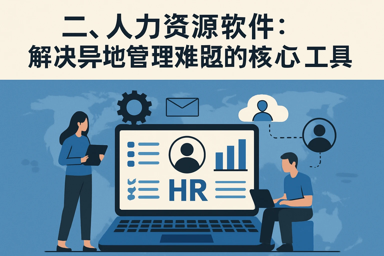 二、人力资源软件：破解异地管理难题的核心工具