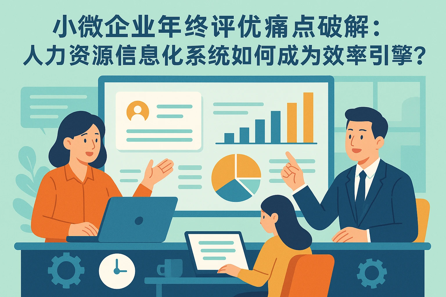 小微企业年终评优痛点破解：人力资源信息化系统如何成为效率引擎？