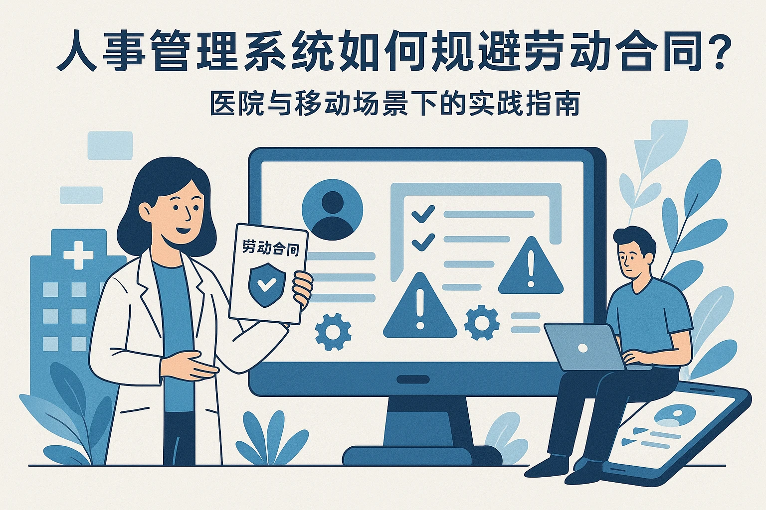 人事管理系统如何规避劳动合同风险？医院与移动场景下的实践指南