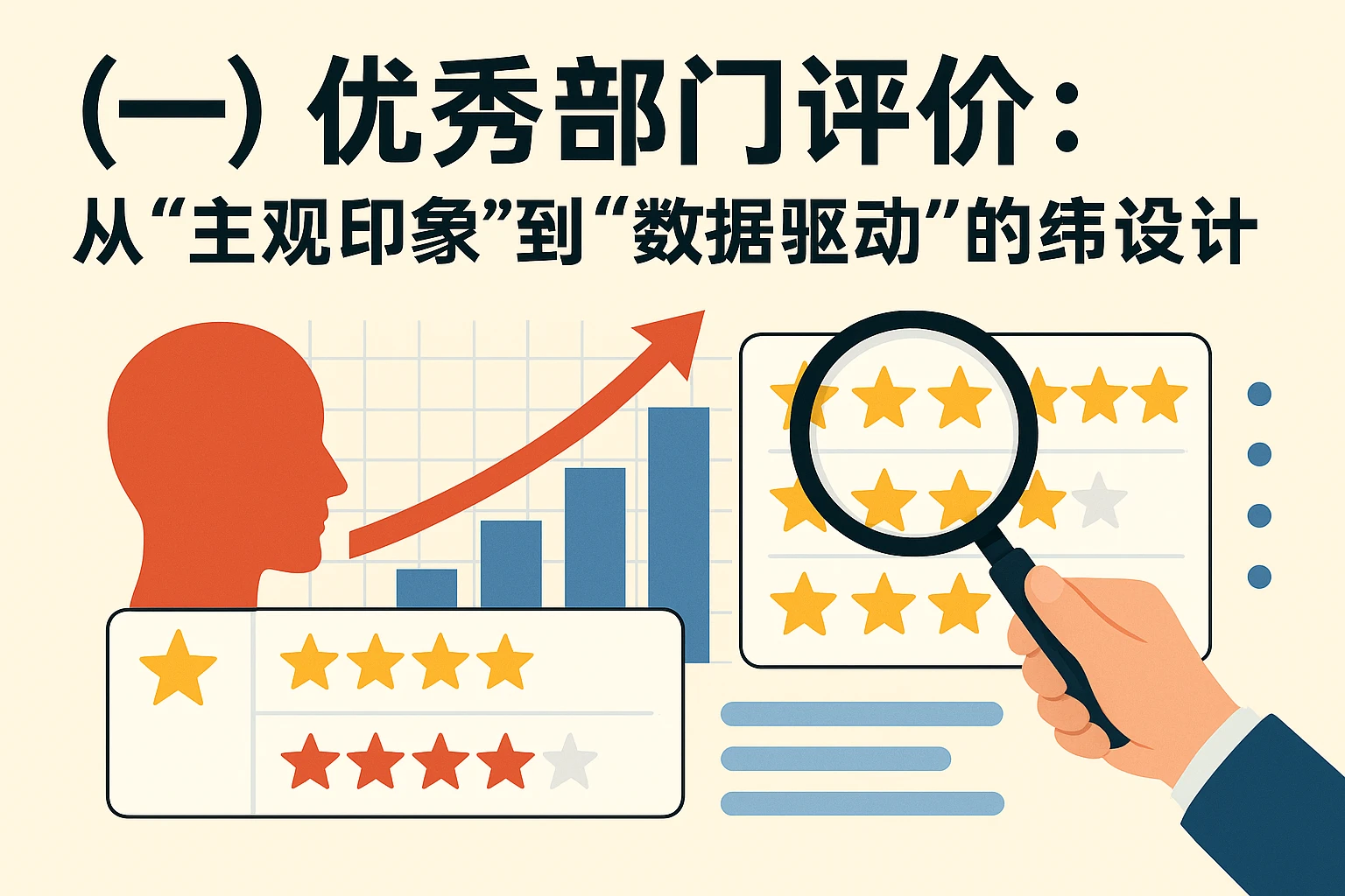 （一）优秀部门评价：从“主观印象”到“数据驱动”的纬度设计