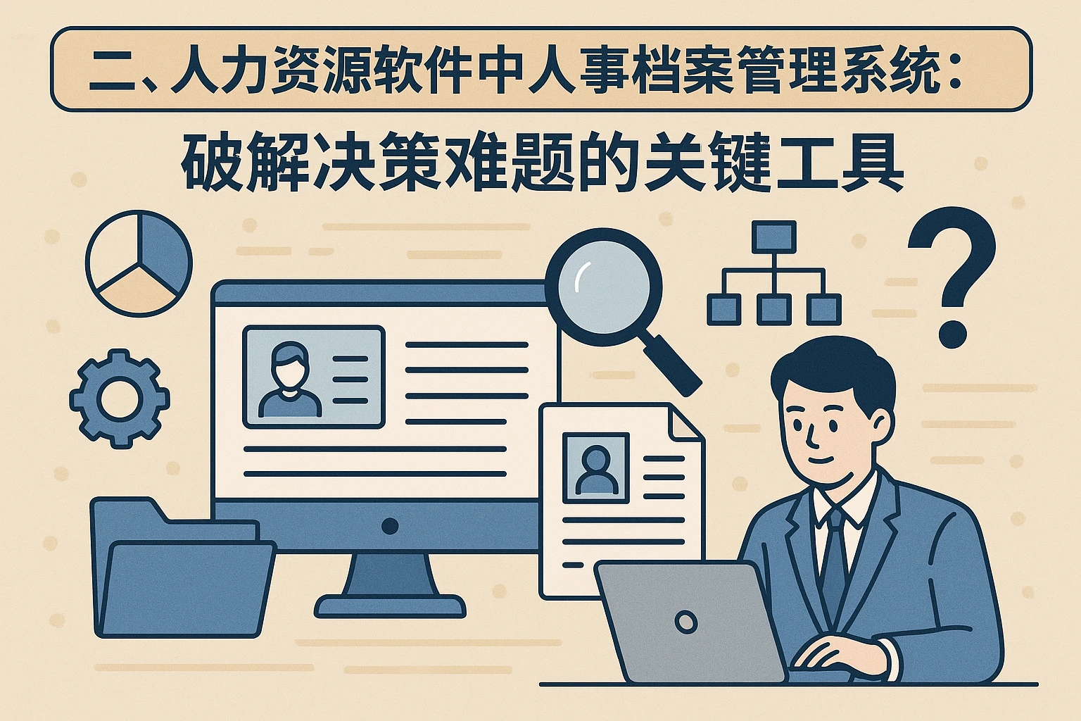 二、人力资源软件中的人事档案管理系统：破解决策难题的关键工具