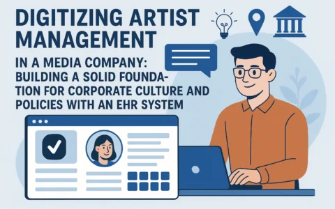 传媒公司艺人管理数字化转型：用EHR系统构建企业文化与制度的坚实基底