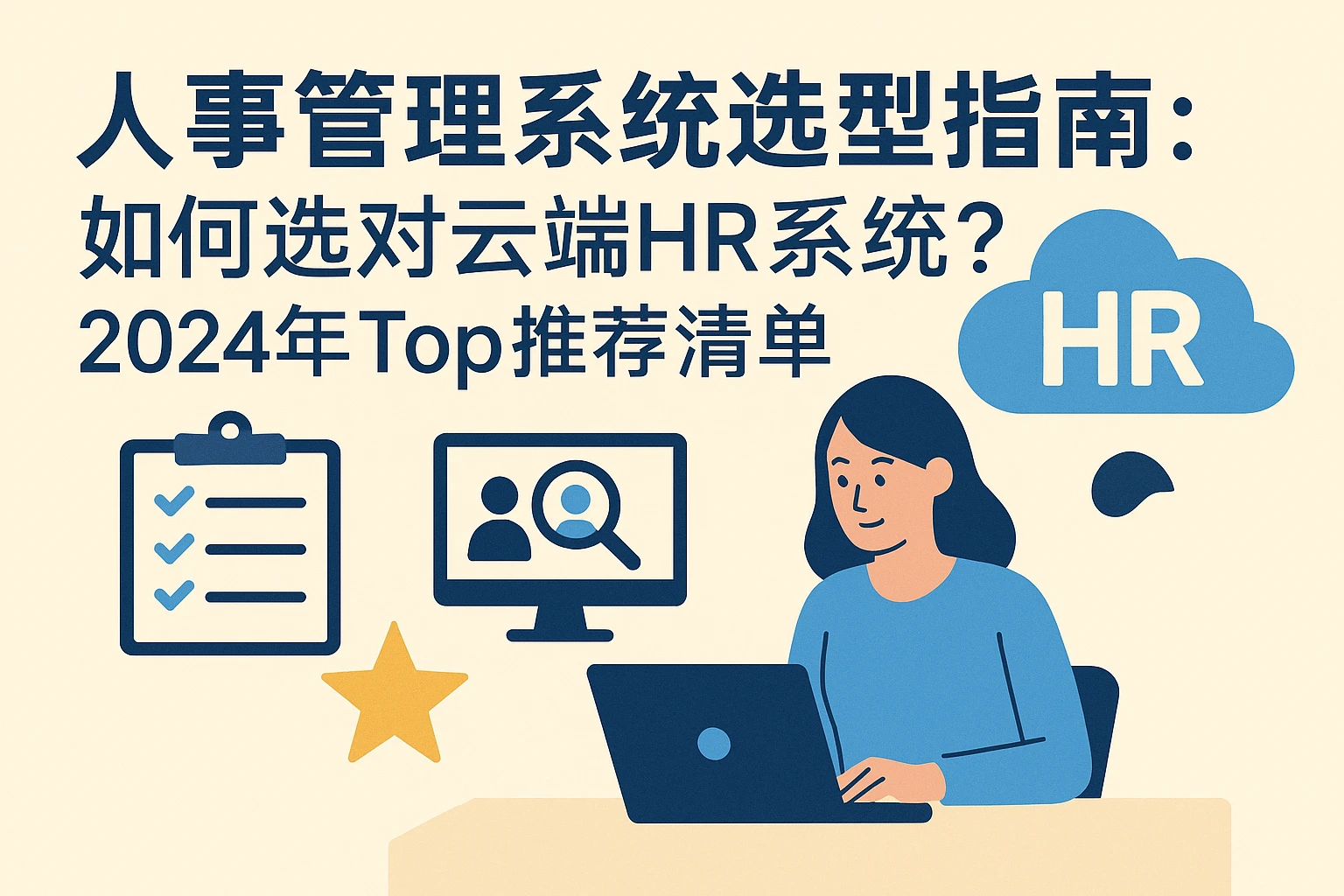 人事管理系统选型指南：如何选对云端HR系统？2024年Top推荐清单