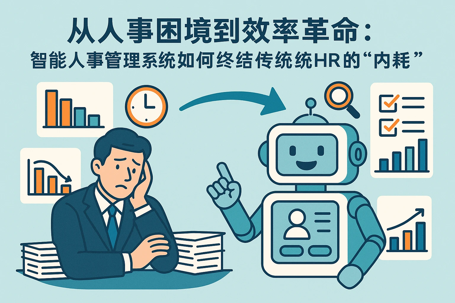 从人事困境到效率革命：智能人事管理系统如何终结传统HR的“内耗”