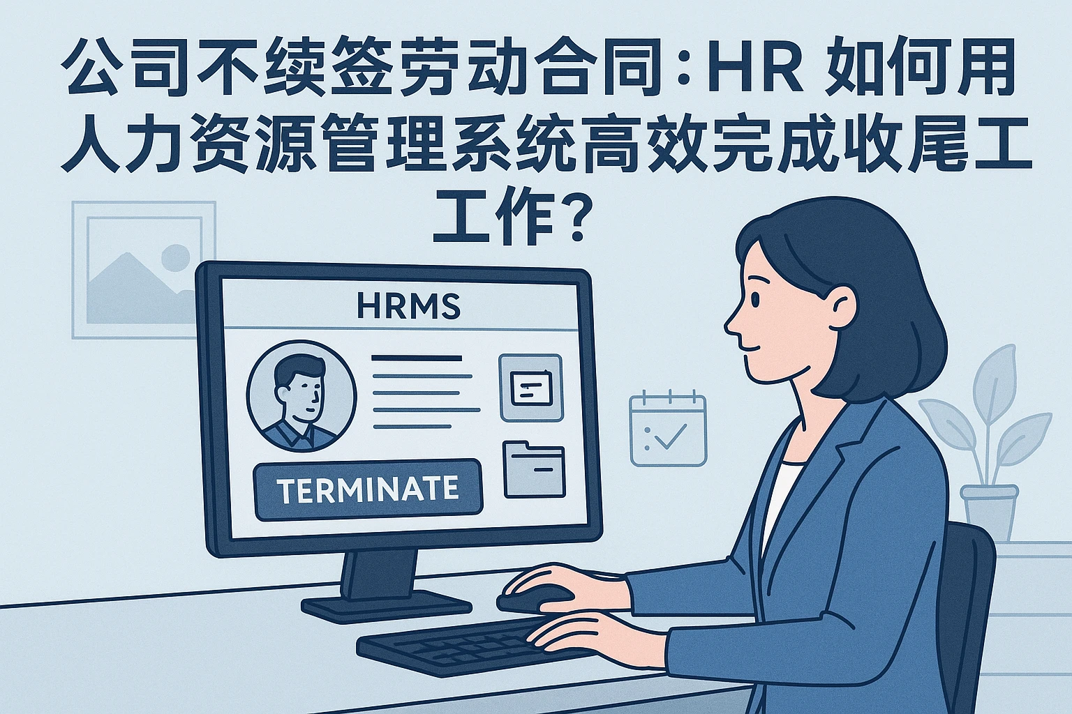 公司不续签劳动合同：HR如何用人力资源管理系统高效完成收尾工作？