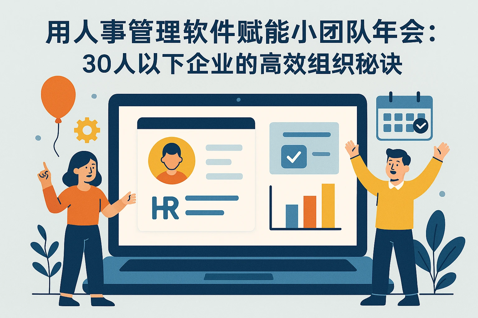 用人事管理软件赋能小团队年会：30人以下企业的高效组织秘诀