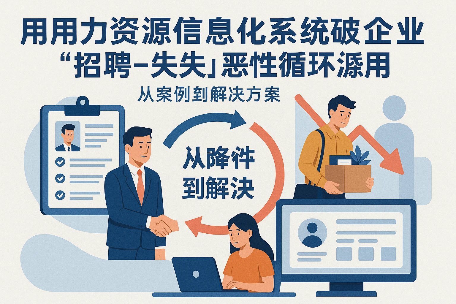用人力资源信息化系统破解企业“招聘-流失”恶性循环：从案例到解决方案