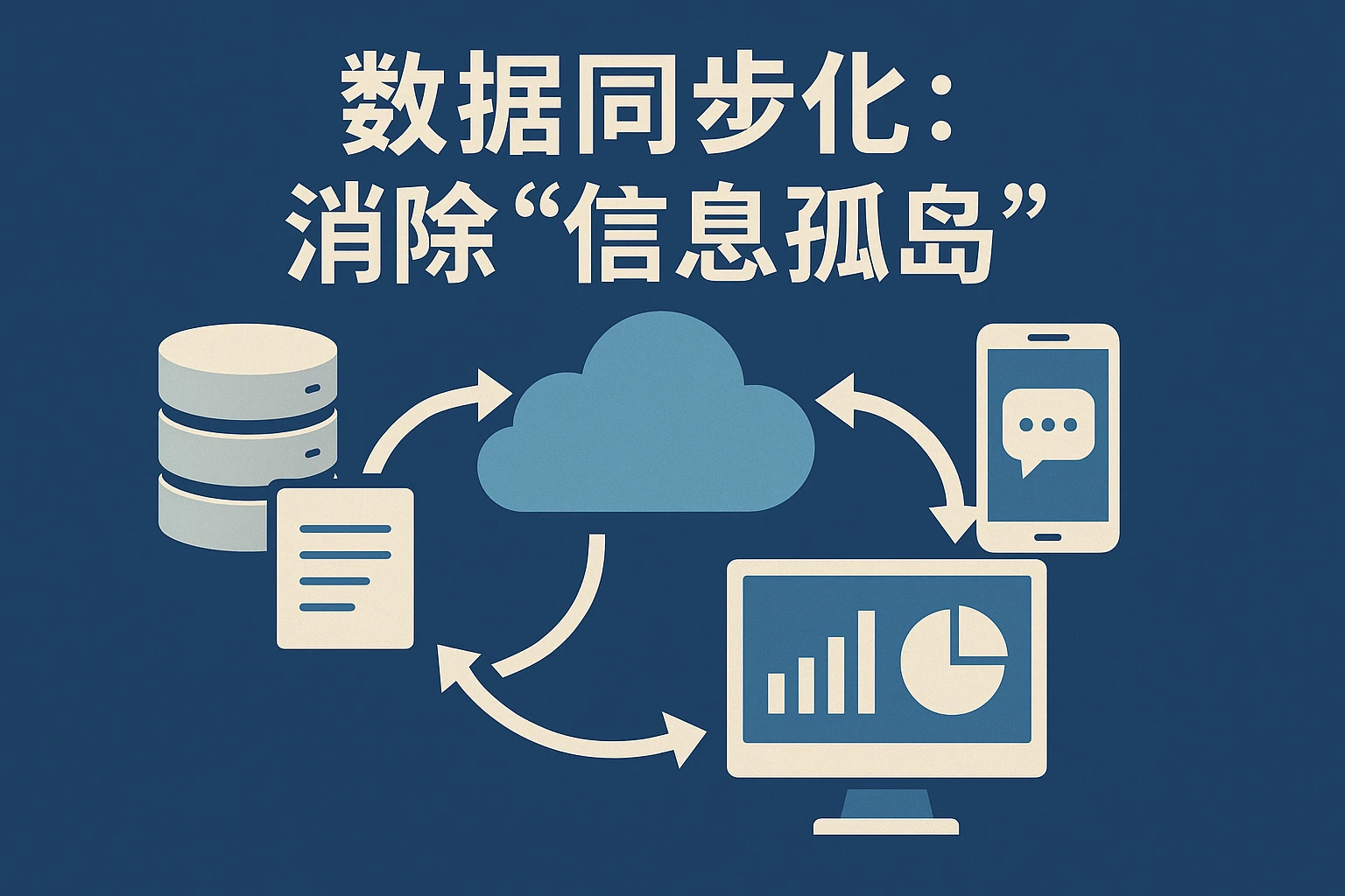 3.2 数据同步化：消除“信息孤岛”