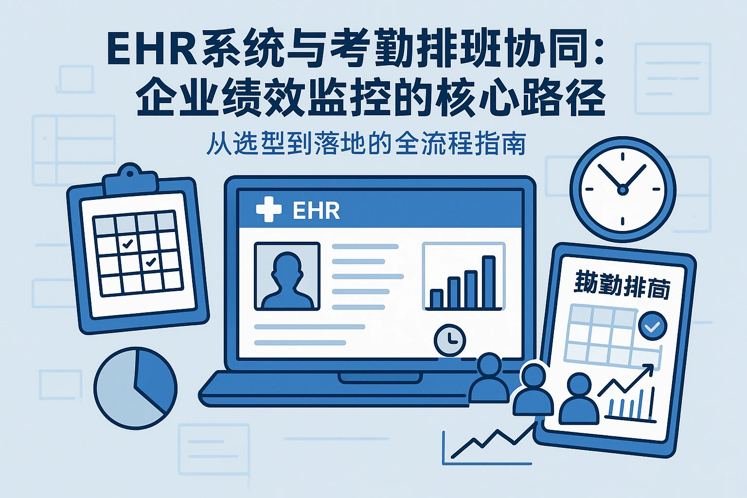 EHR系统与考勤排班协同：企业绩效监控的核心路径——从选型到落地的全流程指南