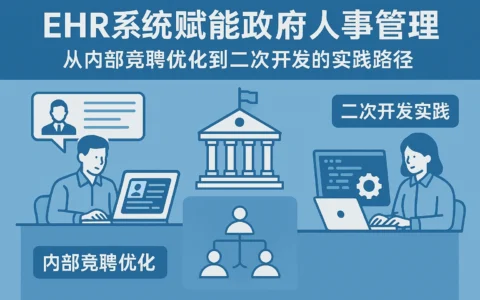 EHR系统赋能政府人事管理：从内部竞聘优化到二次开发的实践路径