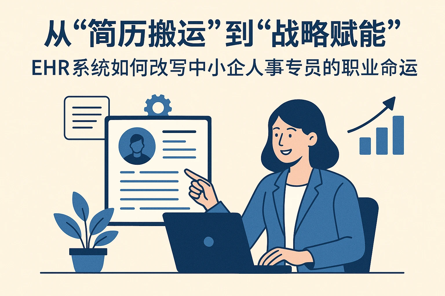 从“简历搬运”到“战略赋能”：EHR系统如何改写中小企人事专员的职业命运