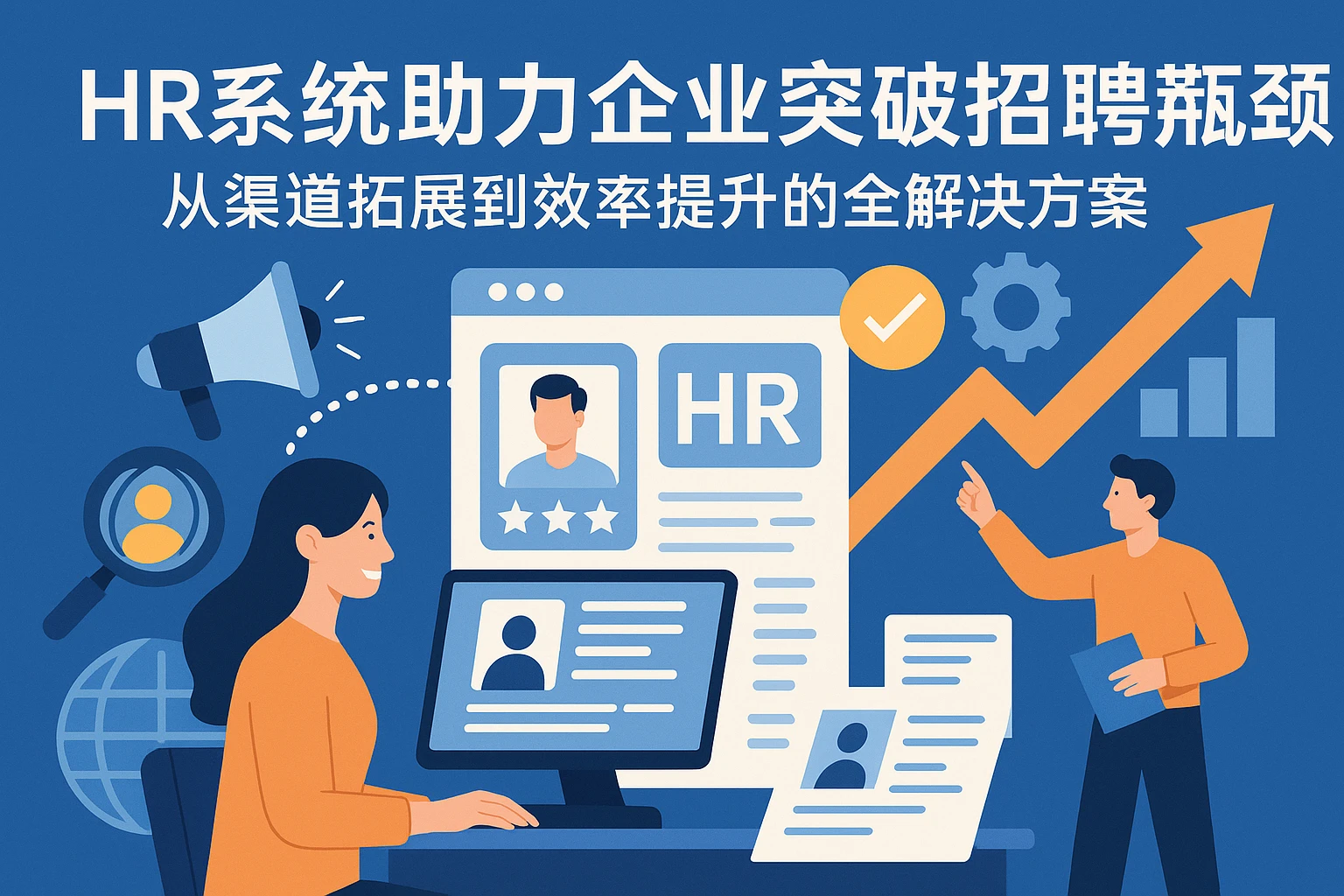 HR系统助力企业突破招聘瓶颈：从渠道拓展到效率提升的全解决方案