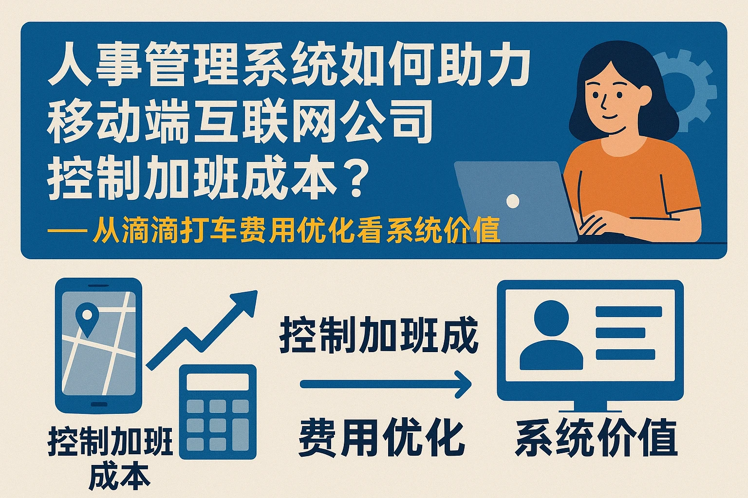 人事管理系统如何助力移动端互联网公司控制加班成本？——从滴滴打车费用优化看系统价值