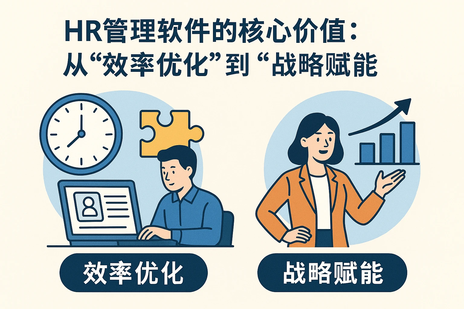 2. HR管理软件的核心价值：从“效率优化”到“战略赋能”