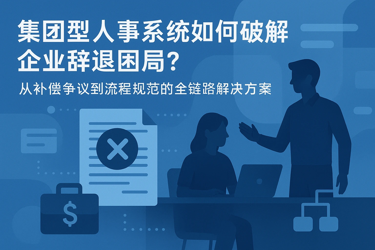 集团型人事系统如何破解企业辞退困局？从补偿争议到流程规范的全链路解决方案