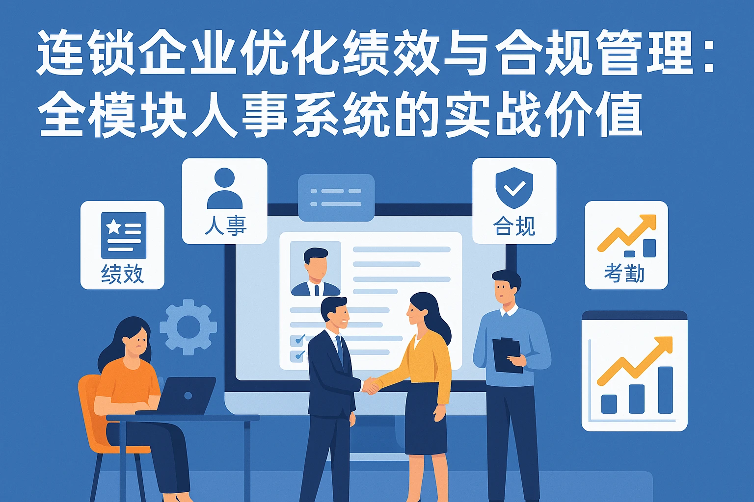 连锁企业优化绩效与合规管理：全模块人事系统的实战价值