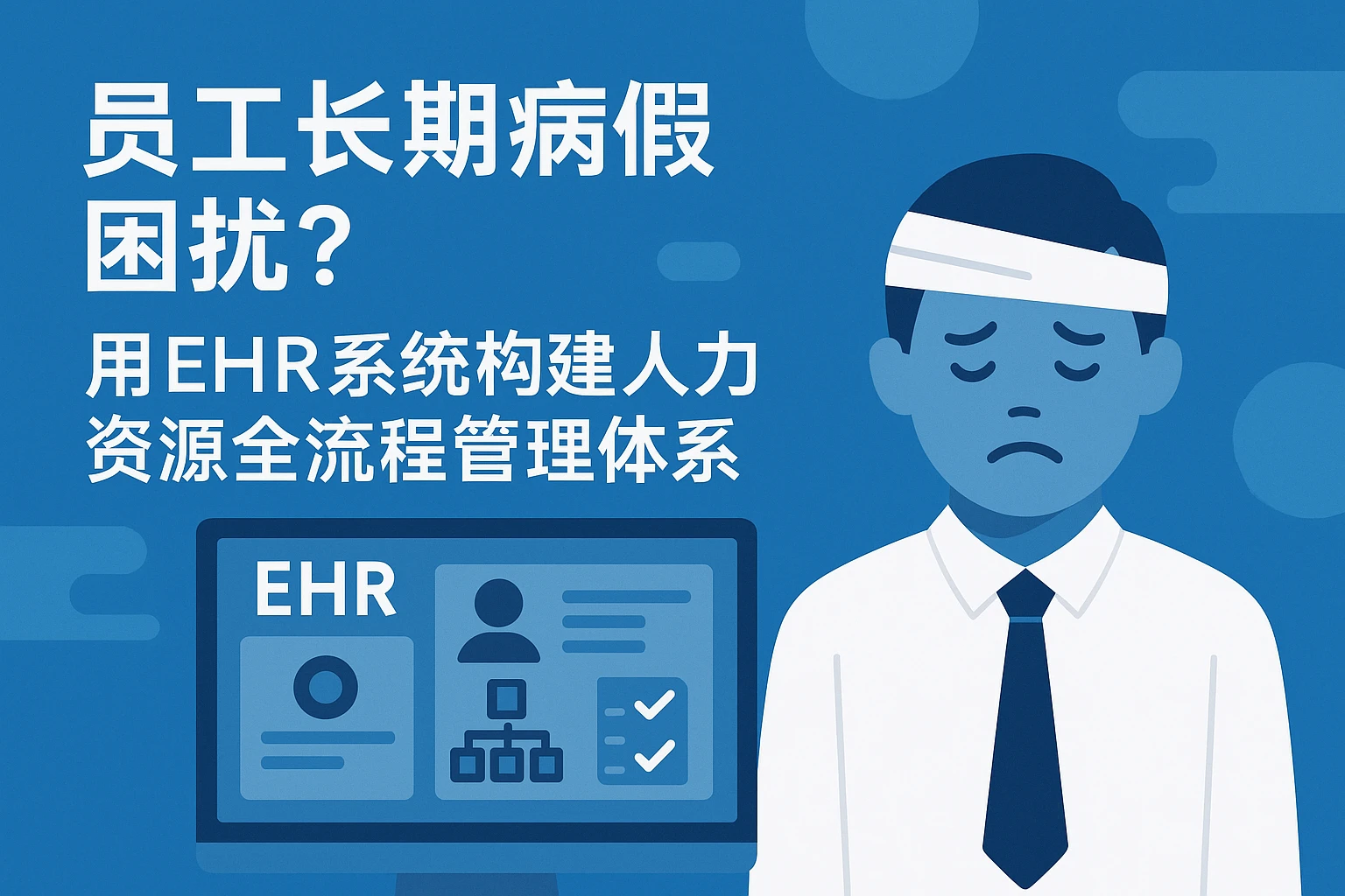 员工长期病假困扰？用ehr系统构建人力资源全流程管理体系