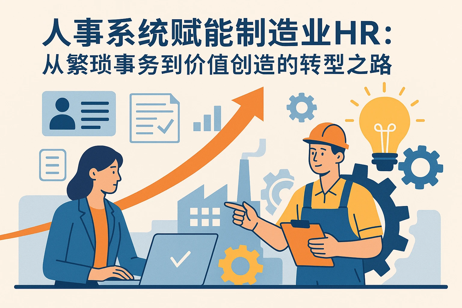 人事系统赋能制造业HR：从繁琐事务到价值创造的转型之路